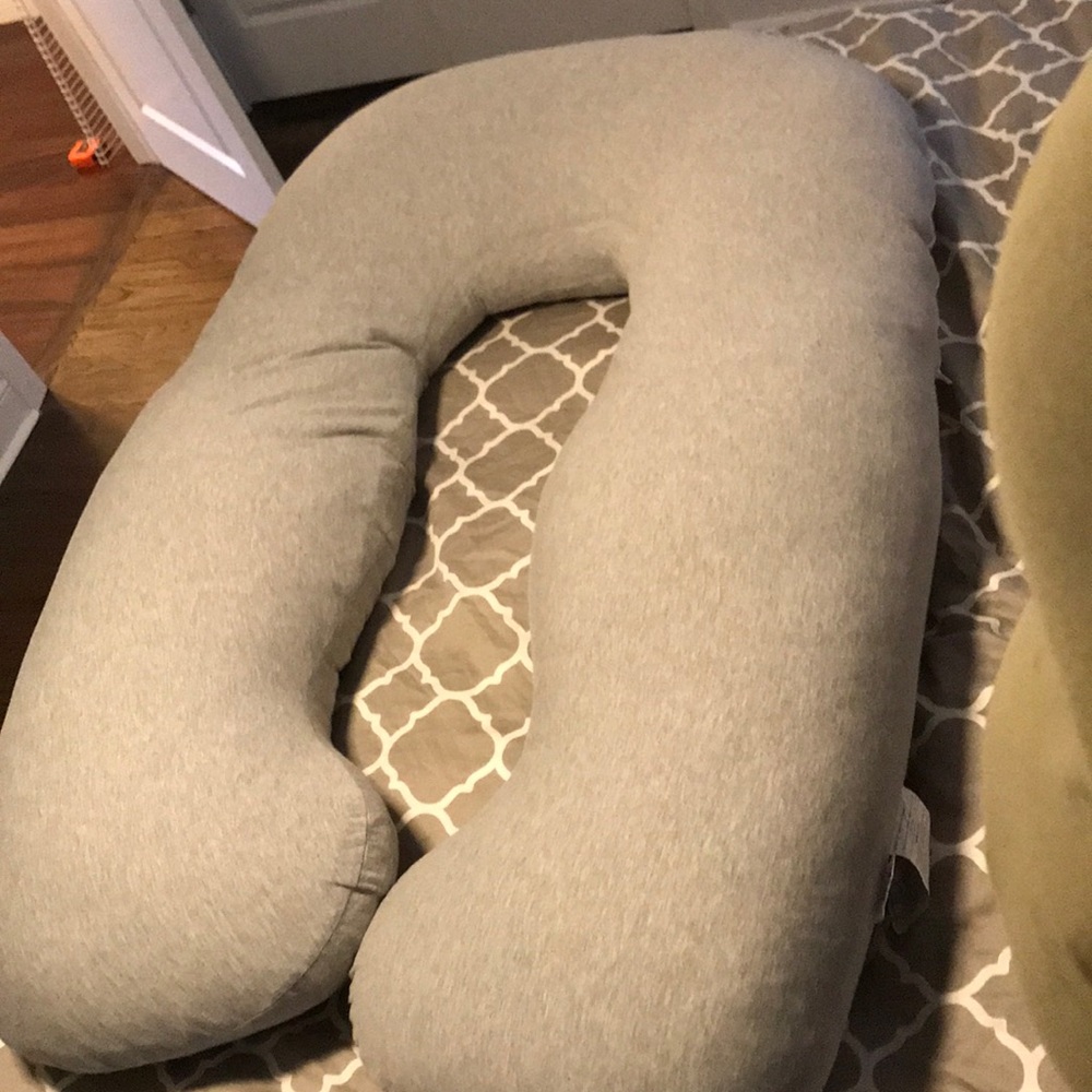 Leachco Snoogle Back N Belly Contoured Body Pillow